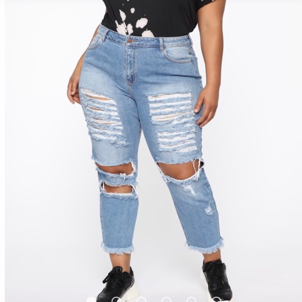 FashionNova Plus Jeans